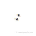 1.27mm 피치 핀 헤더 커넥터 단일 행 직각 SMT SQ0.46mm H2.5mm 1*2p
